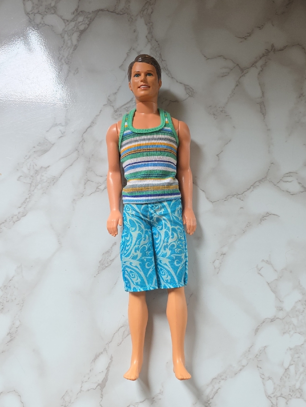 Vintage Mattel Ken Barbie 1968 Doll w Moulded Hair & Outfit